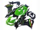 2019-2025 Kawasaki ZX25R ZX-25R Motorcycle Fairings - Green Black Red Honeycomb