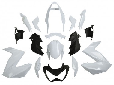 Best 2015-2016 Kawasaki Z250/Z300 Motorcycle Fairings - Unpainted