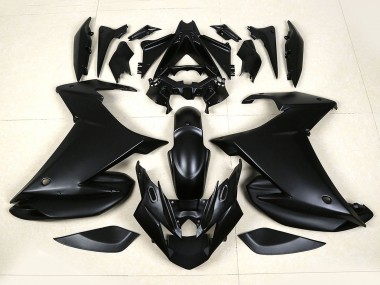 Best 2009-2015 Yamaha FZ6R Motorcycle Fairings - Matte Black
