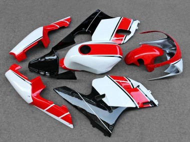 Best 1991-1994 Yamaha TZR250 3XV Motorcycle Fairings - White Red Black
