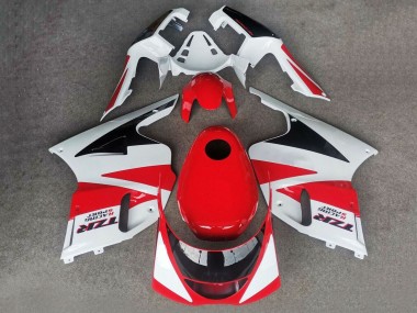 Best 1991-1994 Yamaha TZR250 3XV Motorcycle Fairings - White Red Black Racing