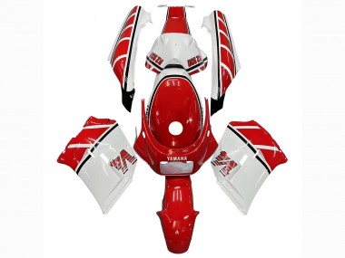 Best 1985-1987 Yamaha RZV500 / RD500 Motorcycle Fairings - White Red Black