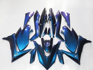 Best 2019-2021 Yamaha TMAX560 Motorcycle Fairings - Gradient Dark Blue Purple