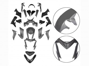 Best 2015-2020 Suzuki GSX-S 1000 Motorcycle Fairings - Silver