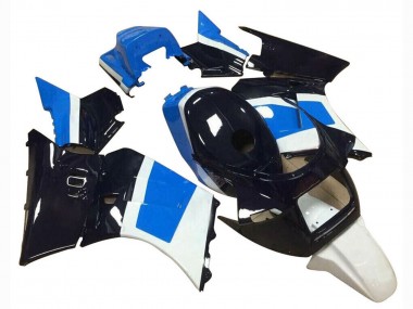 Best 1984-1987 Suzuki RG400 RG500 RG400/500 Motorcycle Fairings - Blue White Black