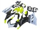 2020-2024 Ducati Panigale V2 Motorcycle Fairings - White Lime Green Glossy Black Stein Dinse VR 46