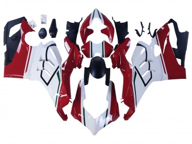 Best 2020-2021 Ducati Panigale V4 V4S Motorcycle Fairings - White Red Green Matte Black