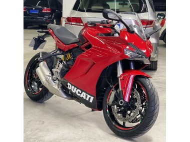 Best 2017-2022 Ducati Supersport 939/939S Motorcycle Fairings - Red Black