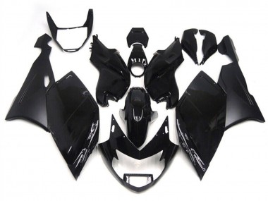 Best 2005-2010 BMW K1200S Motorcycle Fairings - Glossy Black Matte Black
