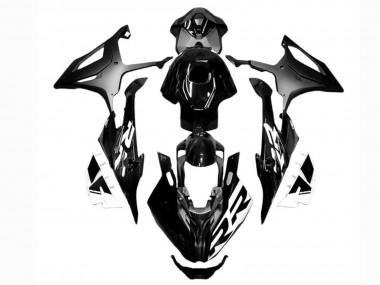 Best 2023-2024 BMW S1000RR Motorcycle Fairings - Glossy Black Matte Black White
