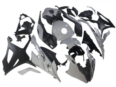 Best 2023-2024 BMW S1000RR Motorcycle Fairings - Nardo Grey Matte Black