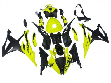 Best 2023-2024 BMW S1000RR Motorcycle Fairings - Yellow Black