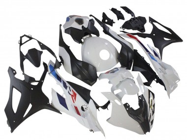 Best 2023-2024 BMW S1000RR Motorcycle Fairing - White Blue Red Matte Black