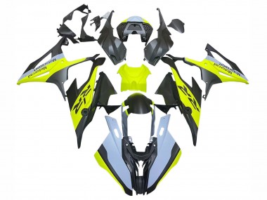 Best 2019-2022 BMW S1000RR Motorcycle Fairings - Black Yellow Grey