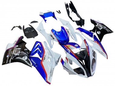 Best 2017-2018 BMW S1000RR Bike Fairings - White Blue Red Glossy Black