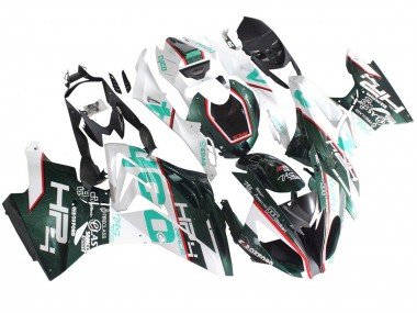 Best 2015-2016 BMW S1000RR Motorcycle Fairings - White Green Black
