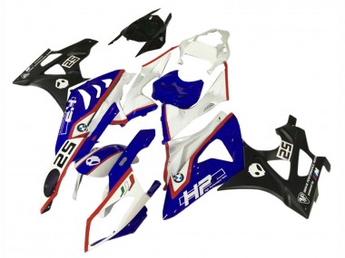 Best 2009-2014 BMW S1000RR Motorbike Fairings - White Red Blue Black HP