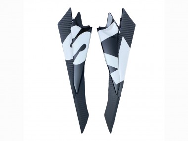 Best 2008-2010 Suzuki GSXR 600 / GSXR 750 Motorcycle Fairings - Matte Black Red White