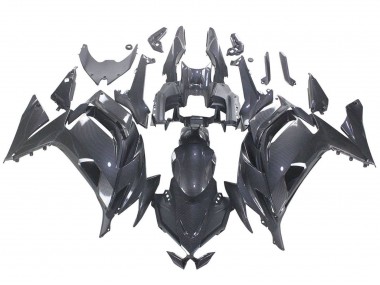 Best 2020-2025 Kawasaki Ninja 650 EX650 Motorcycle Fairings - Carbon Fiber Carbon Fiber