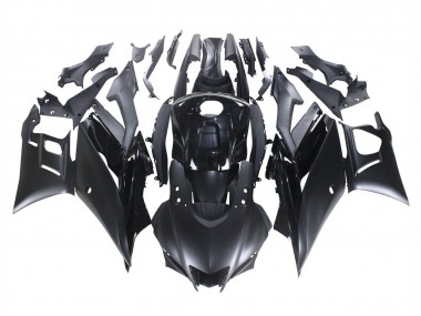 Best 2022-2024 Yamaha YZF R3/R25 Motorcycle Fairings - Matte Black
