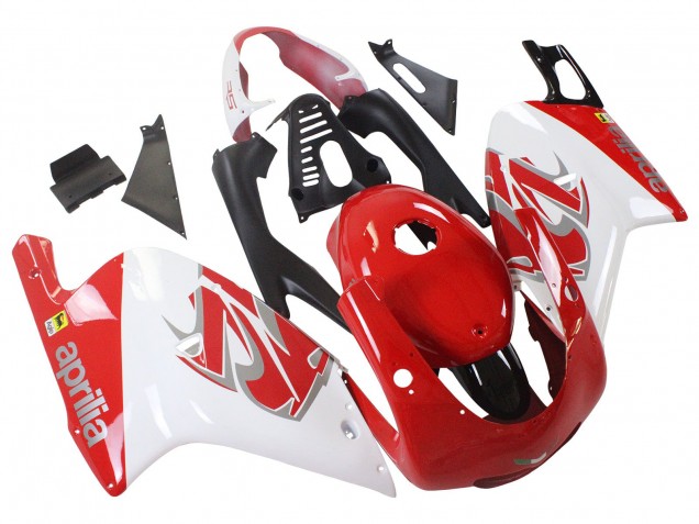 2000-2005 Aprilia RS125 Motorcycle Fairings - White Red