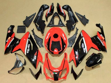 Best 2006-2011 Aprilia RS125 Motorcycle Fairings - Red Glossy Black White