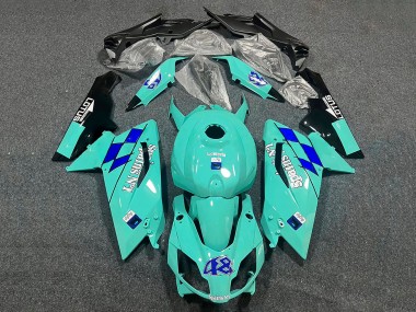 Best 2006-2011 Aprilia RS125 Motorcycle Fairings - Mint Green Spains No1 48