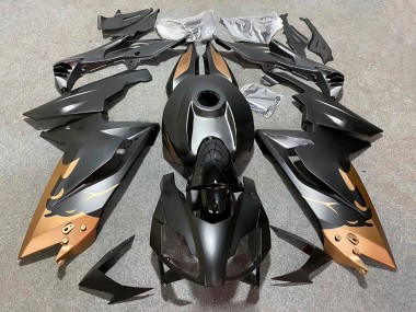 Best 2006-2011 Aprilia RS125 Motorcycle Fairings - Matte Black Brown