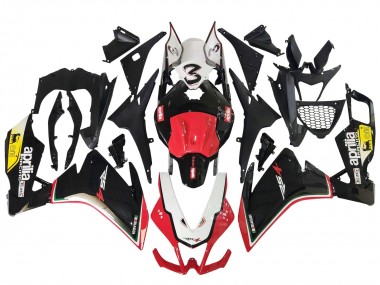 Best 2012-2018 Aprilia RS4 50 125 Motorcycle Fairings - White Red Yellow Glossy Black
