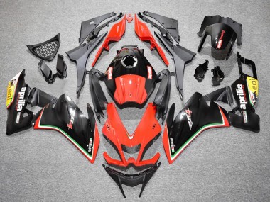 Best 2012-2018 Aprilia RS4 50 125 Motorcycle Fairings - Red Yellow Glossy Black