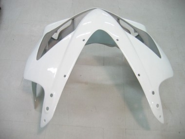 Best 2004-2007 Honda CBR600 F4i Motorcycle Fairing - White Glossy Black
