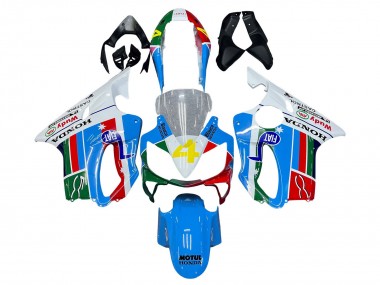 Best 2004-2007 Honda CBR600 F4i Motorcycle Fairings - White Blue Green Red