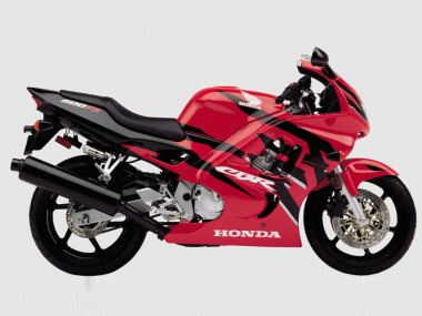 Best 1997-1998 Honda CBR600 F3 Motorcycle Fairing - Red Glossy Black