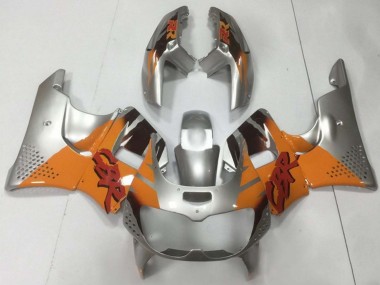 Best 1994-1995 Honda CBR900RR 893 Motorcycle Fairings - Silver Orange