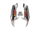 1994-1995 Honda CBR900RR 893 Motorcycle Fairings - Silver Orange Glossy Black