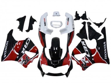 Best 1996-1997 Honda CBR900RR 893 Motorcycle Fairings - White Red Glossy Black