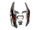 1996-1997 Honda CBR900RR 893 Motorcycle Fairings - Silver Red Glossy Black
