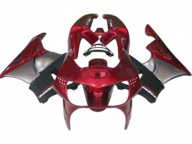 Best 1998-1999 Honda CBR900RR 919 Motorcycle Fairings - Dark Red Black Grey