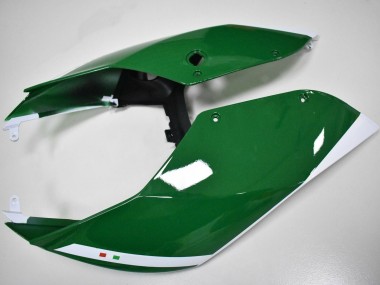 Best 2011-2014 Ducati Panigale 899 Motorcycle Fairings - White Red Dark Green