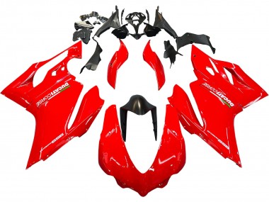 Best 2015-2020 Ducati 959 Motorcycle Fairings - Red