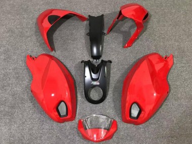 Best 2008-2012 Ducati Monster 696 796 1100 1100S Motorcycle Fairings - Red
