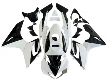 Best 2002-2006 Honda CBR125R Motorcycle Fairings - White Glossy Black