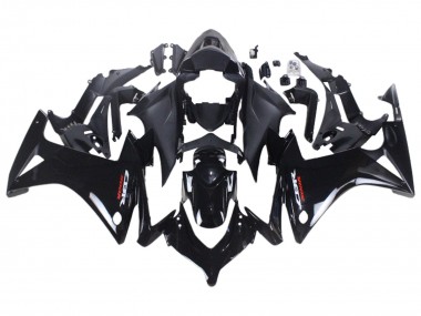 Best 2013-2015 Honda CBR500R Motorcycle Fairings - Glossy Black Matte Black