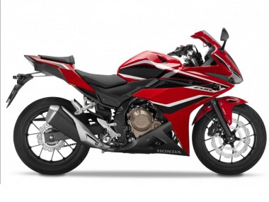 Best 2016-2018 Honda CBR500R Motorcycle Fairings - Red Black