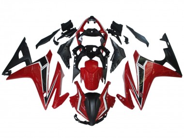 Best 2016-2018 Honda CBR500R Motorcycle Fairings - Red White Matte Black