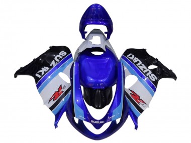 Best 1998-2003 Suzuki TL1000R Motorcycle Fairings - Blue White Black Red