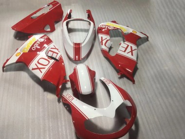 Best 1998-2003 Suzuki TL1000R Motorcycle Fairings - White Red Yellow Xerox