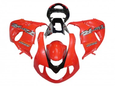 Best 1998-2003 Suzuki TL1000R Motorcycle Fairings - Orange Silver Black