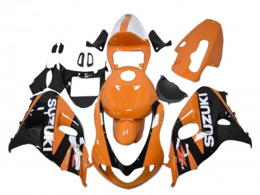 Best 1998-2003 Suzuki TL1000R Motorcycle Fairings - Orange Black White