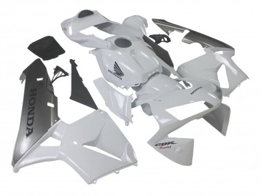 Best 2003-2004 Honda CBR600RR Motorcycle Fairing - Silver White